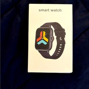 Advanced Smartwatch with Black Strap